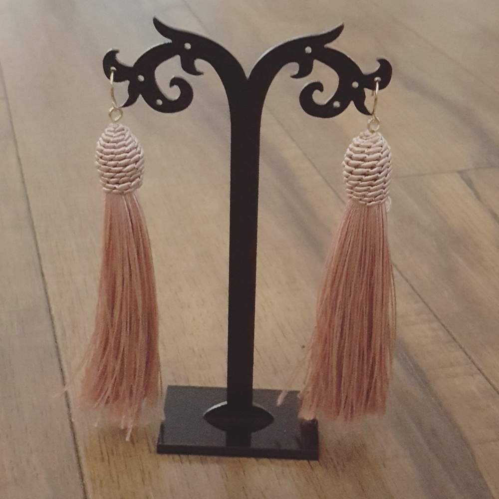 🆕️Urban Boutique -‎ Blush Tassel Earrings
